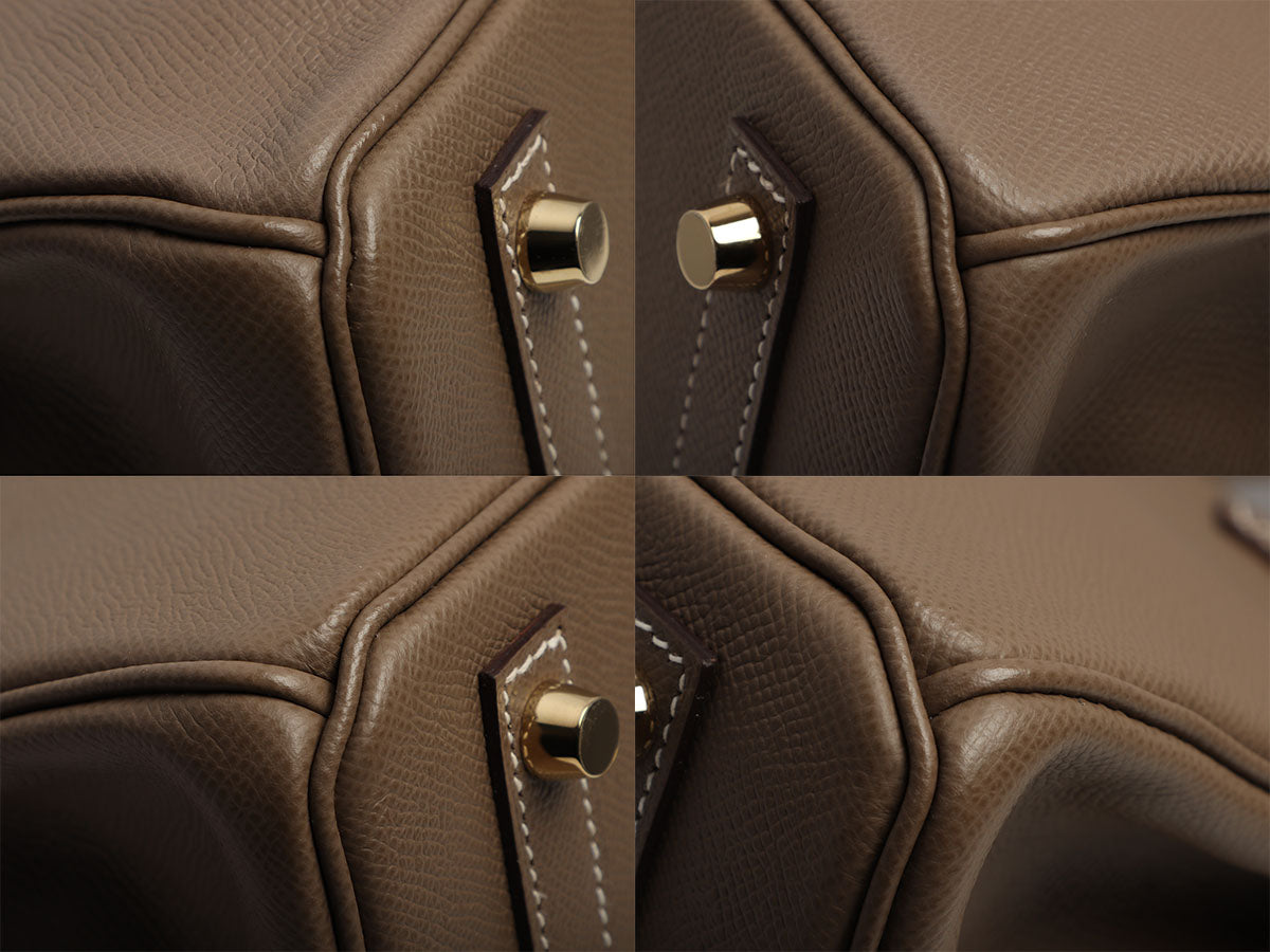 Hermès Etoupe Epsom Birkin 30 Gold Hardware, 2022 Available For