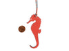 Hermès Blue and Orange Petit H Seahorse Bag Charm PM