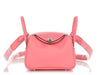Hermès Rose d'Eté Swift Mini Lindy 20