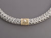 John Hardy Sterling Silver and 18K Yellow Gold Woven Classic Chain Necklace
