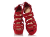 Christian Louboutin Red Suede Larissa Plato 150 Platform Sandals