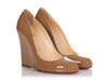 Christian Louboutin Camel Patent Ron Ron Zeppa Wedges 100