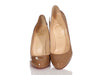 Christian Louboutin Camel Patent Ron Ron Zeppa Wedges 100