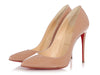 Christian Louboutin Nude Patent Iriza 100 Pumps