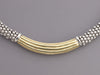 Lagos Two-Tone Caviar Bar Necklace