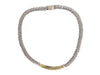 Lagos Two-Tone Caviar Bar Necklace
