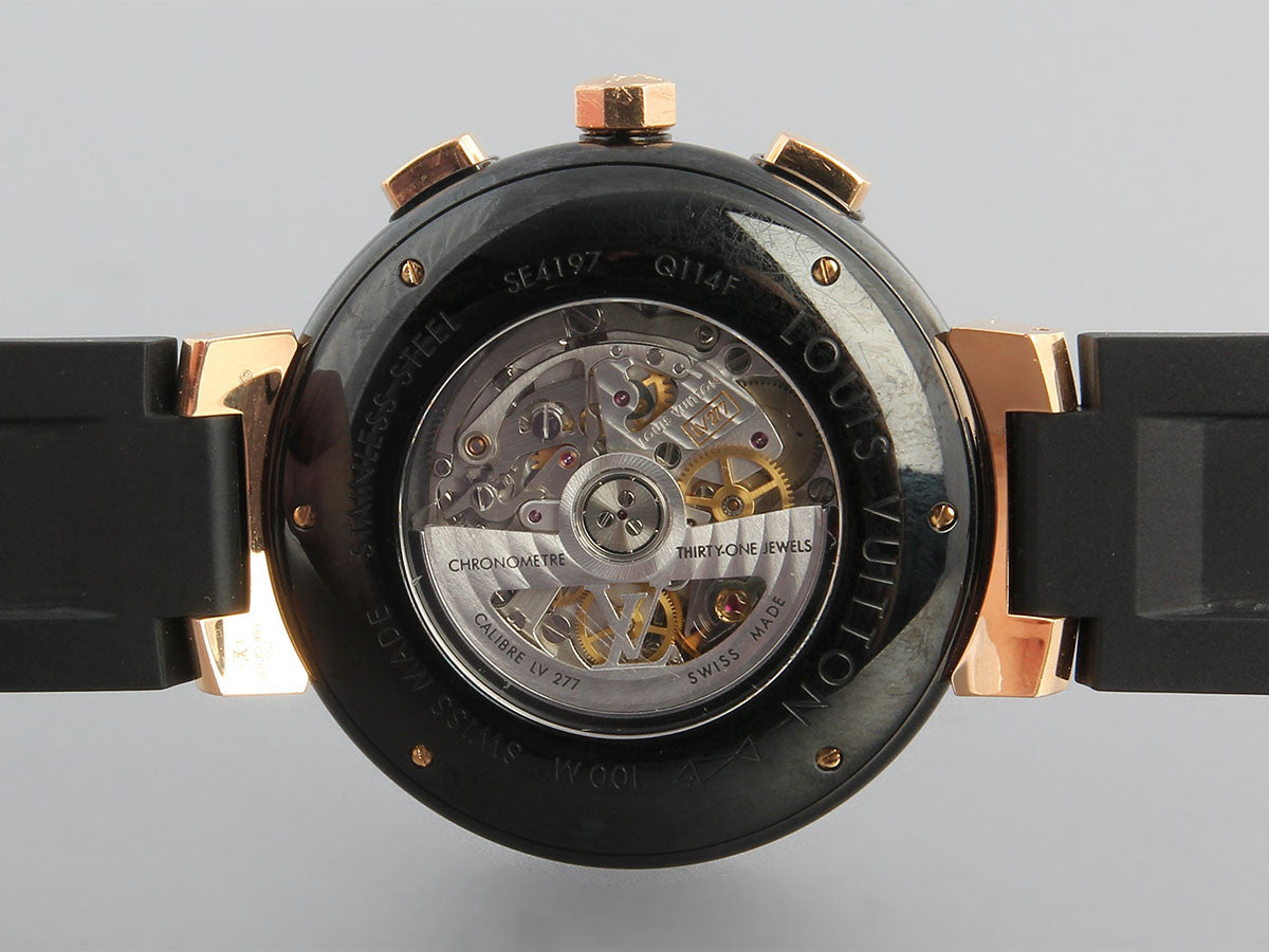 Louis VUITTON Men's chronometer watch, Tambour model, …