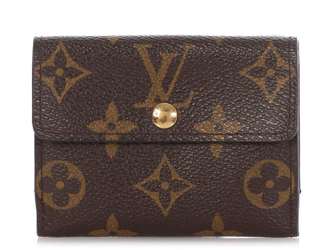 Louis Vuitton Vintage Monogram Tri-Fold Business Card Holder Wallet - Ann's  Fabulous Closeouts