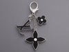 Louis Vuitton Black Fleur d'Epi Bag Charm