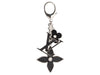 Louis Vuitton Black Fleur d'Epi Bag Charm