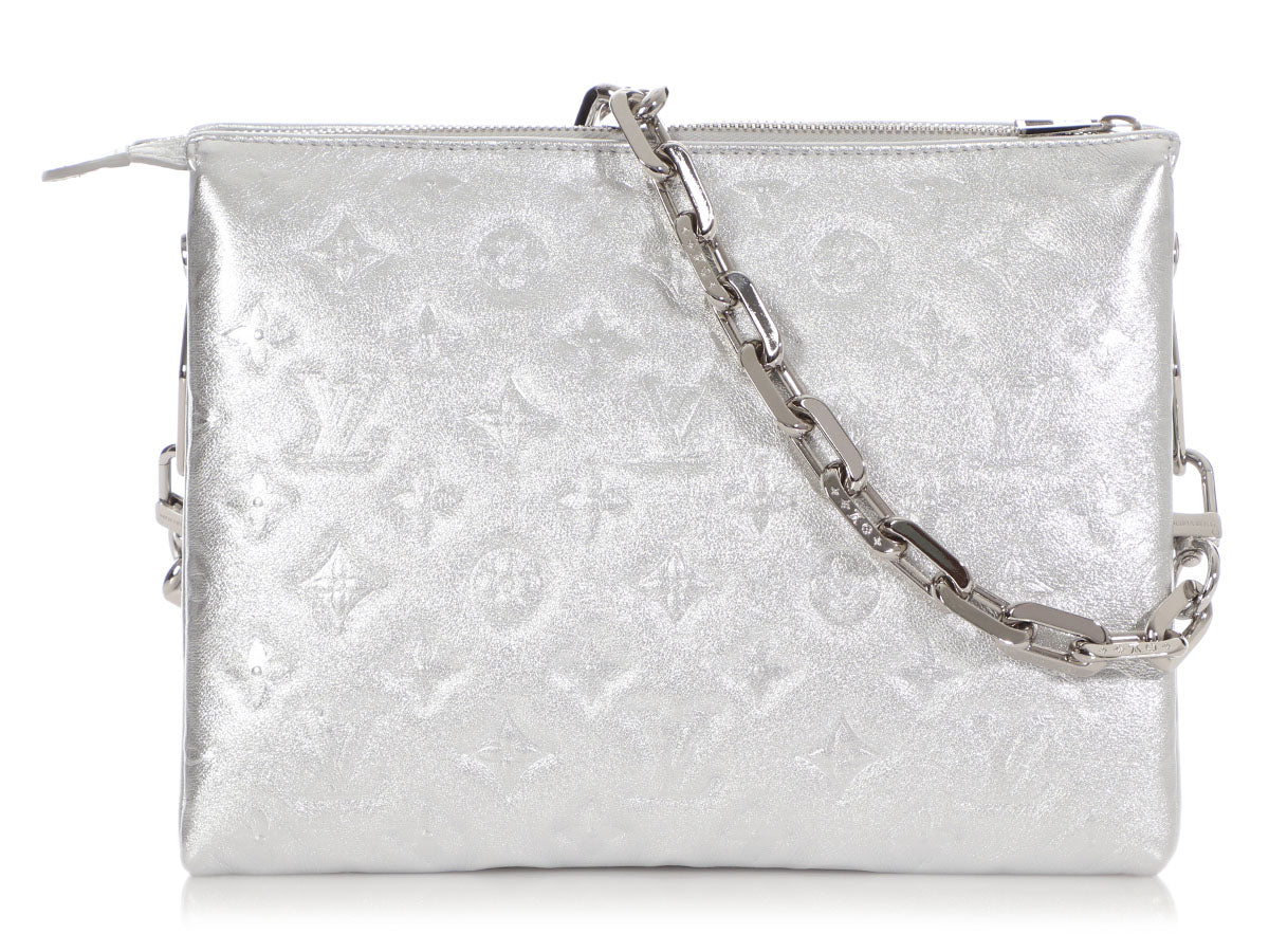 Louis Vuitton Coussin PM Silver Lamb