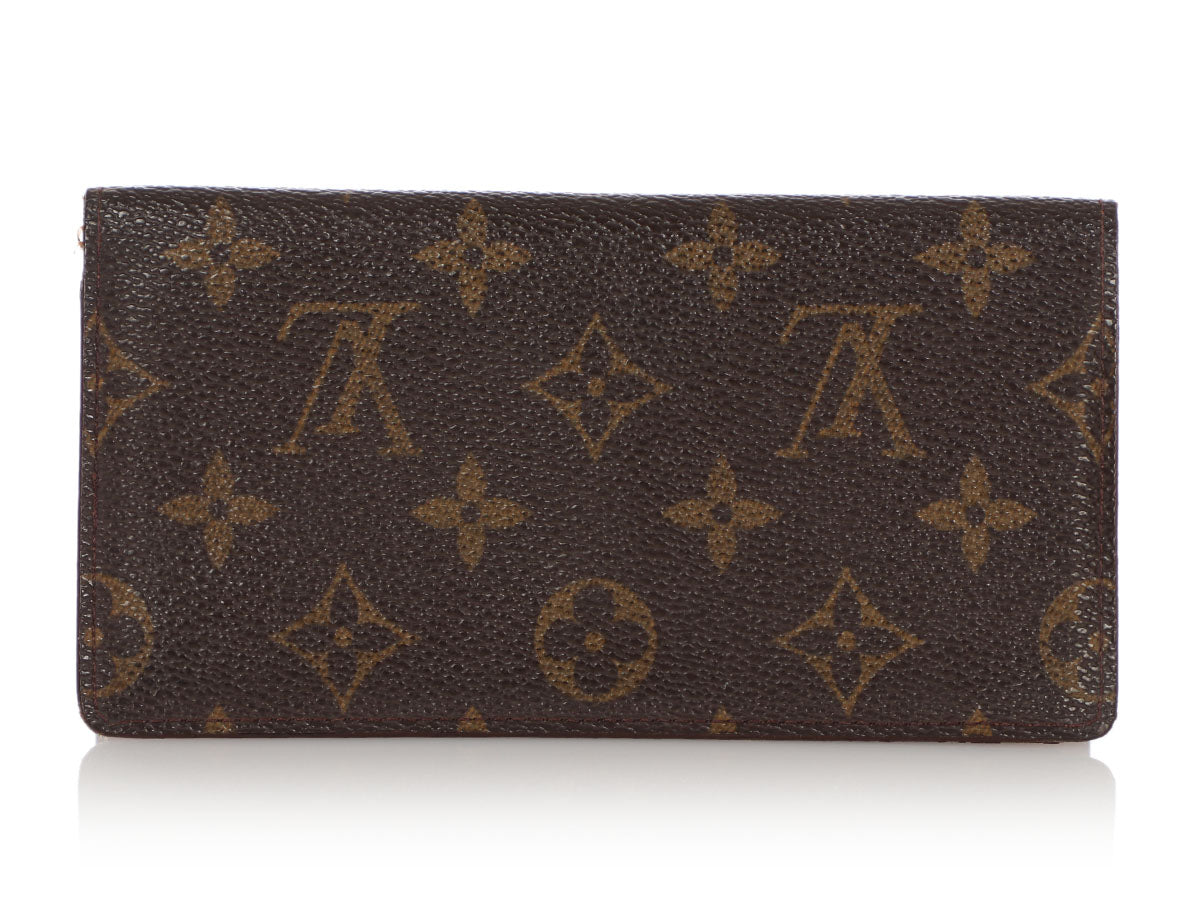 Louis Vuitton International Trifold Monogram Checkbook Wallet