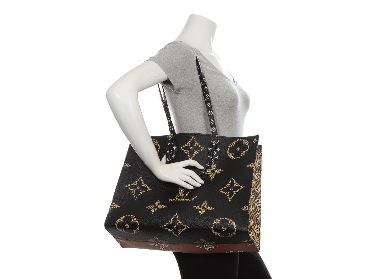 Louis Vuitton Black Jungle OnTheGo GM by Ann's Fabulous Finds