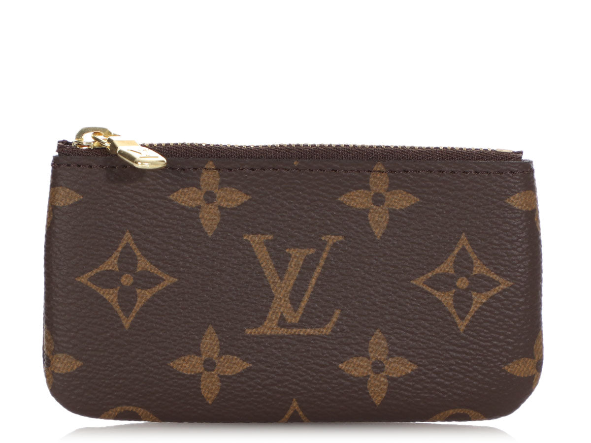 Louis Vuitton Monogram Canvas Key Pouch in Brown