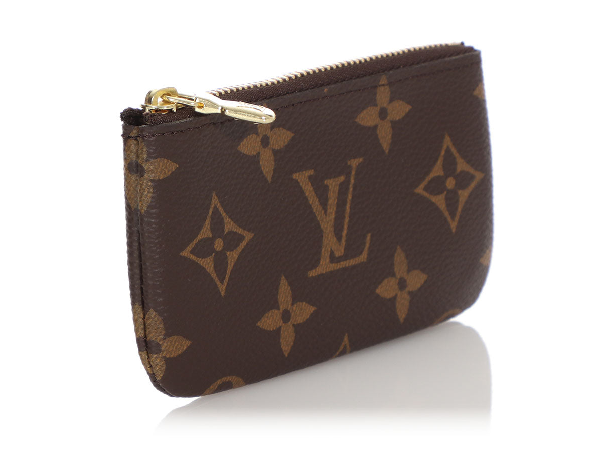 Louis Vuitton Key Pouch Monogram Coated Canvas