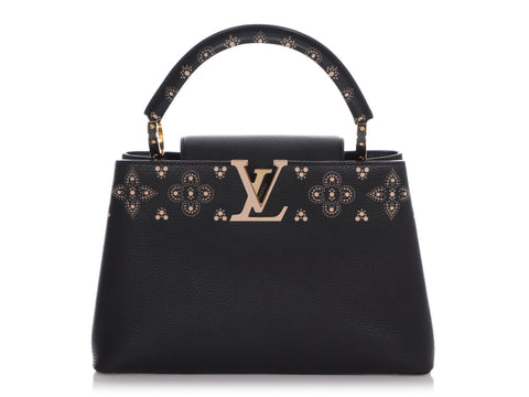 Louis Vuitton Taupe Leather Since 1854 Capucines Bb