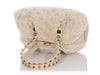 Louis Vuitton White Mink Cabochon Demi Lune