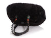 Louis Vuitton Black Mink Cabochon Demi-Lune