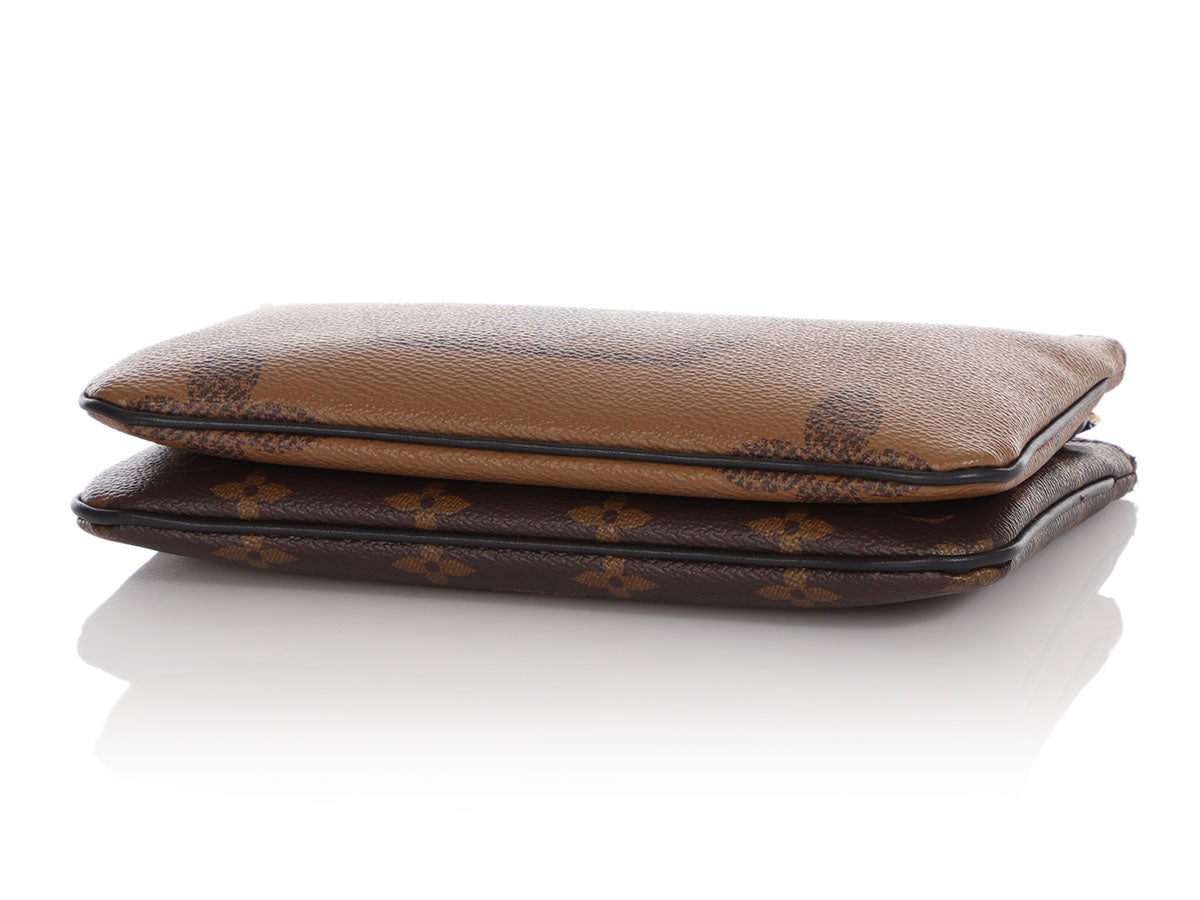 Louis Vuitton Monogram Double Zip Pochette