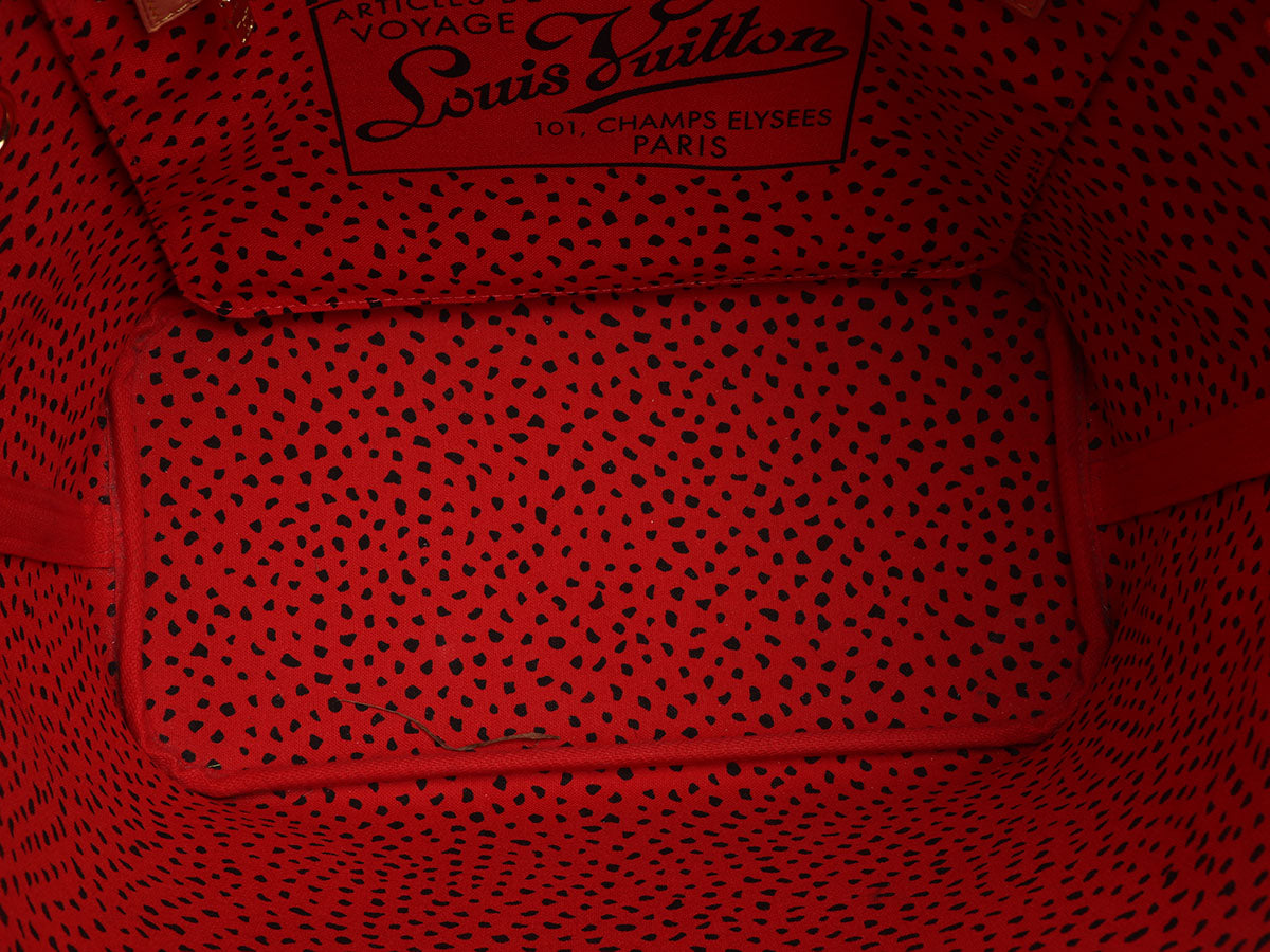 Louis Vuitton Neverfull Neverfull mm, Red