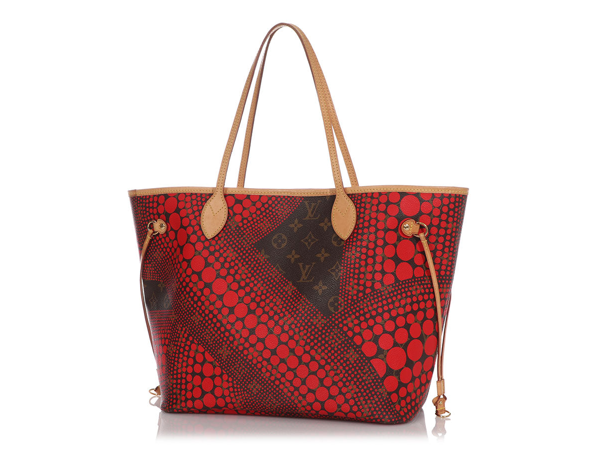 Louis Vuitton Red Kusama Dots Neverfull MM - Layaway 60 Days in