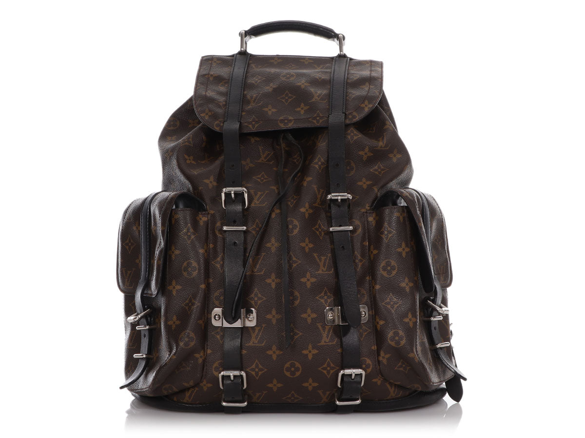 louis vuitton backpack leather