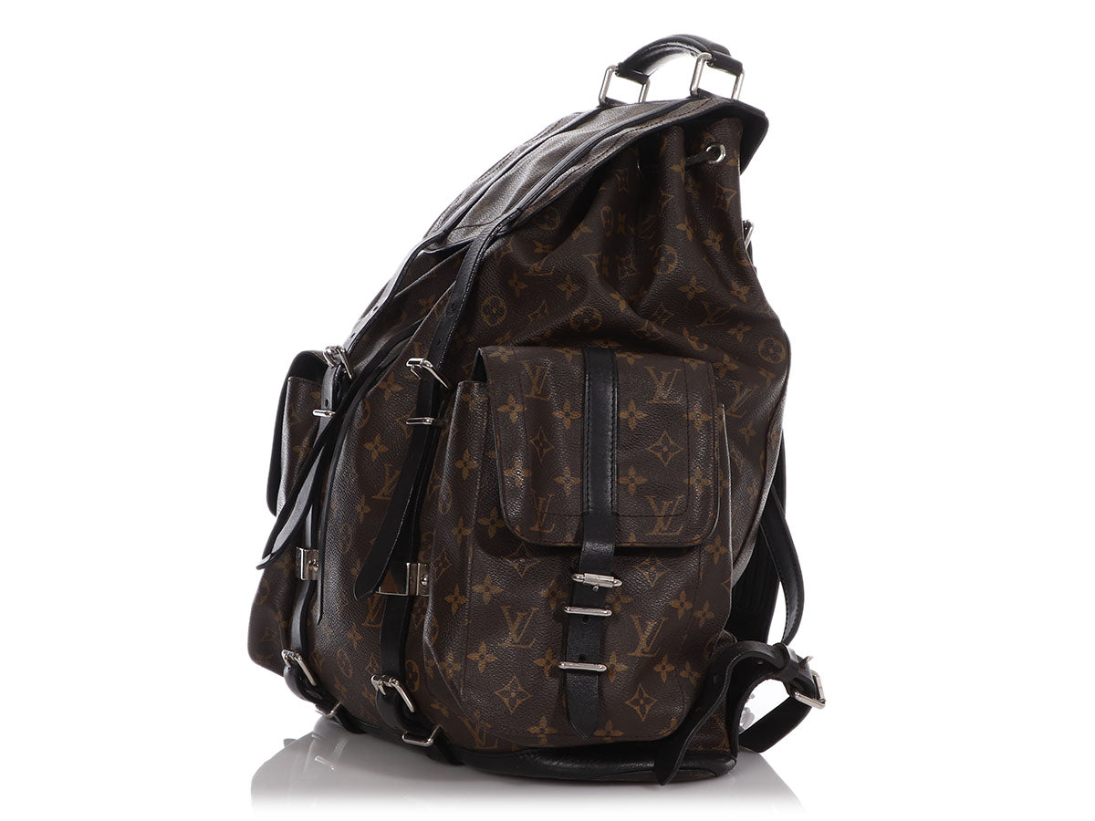 vuitton christopher backpack black