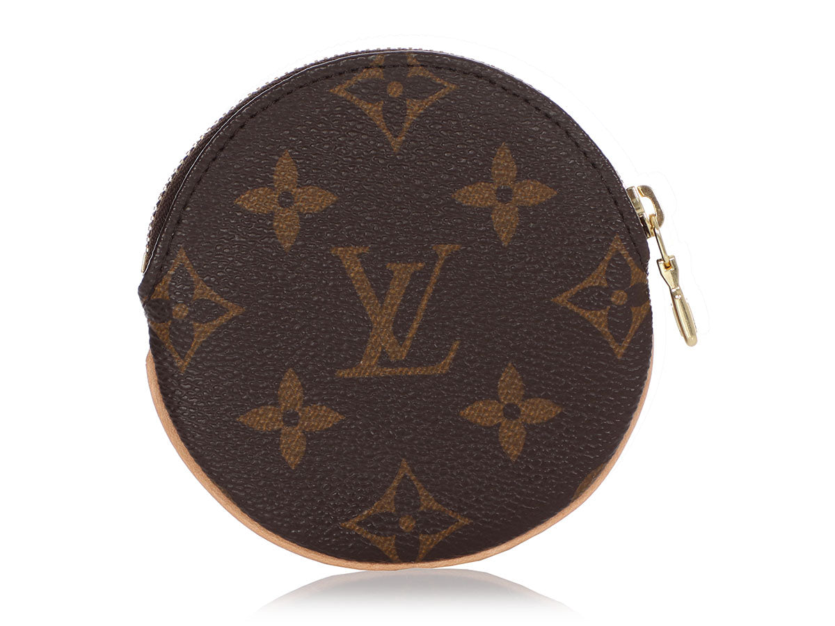 LV DESIGNER ROUND PURSE – Crave Boutique