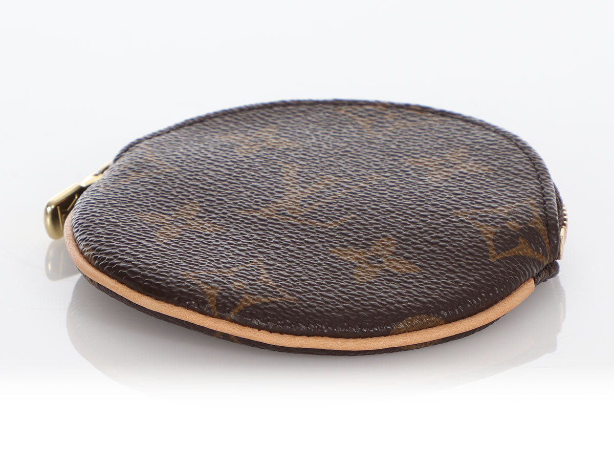 Round Coin Purse Monogram Canvas - Wallets and Small Leather Goods