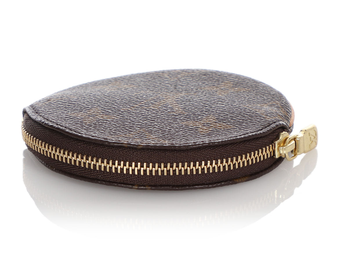 LOUIS VUITTON ROUND COIN PURSE, DISCONTINUED SLG