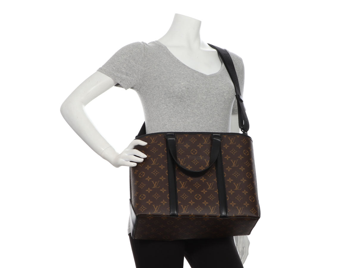 Louis Vuitton Monogram Macassar Weekend Tote PM