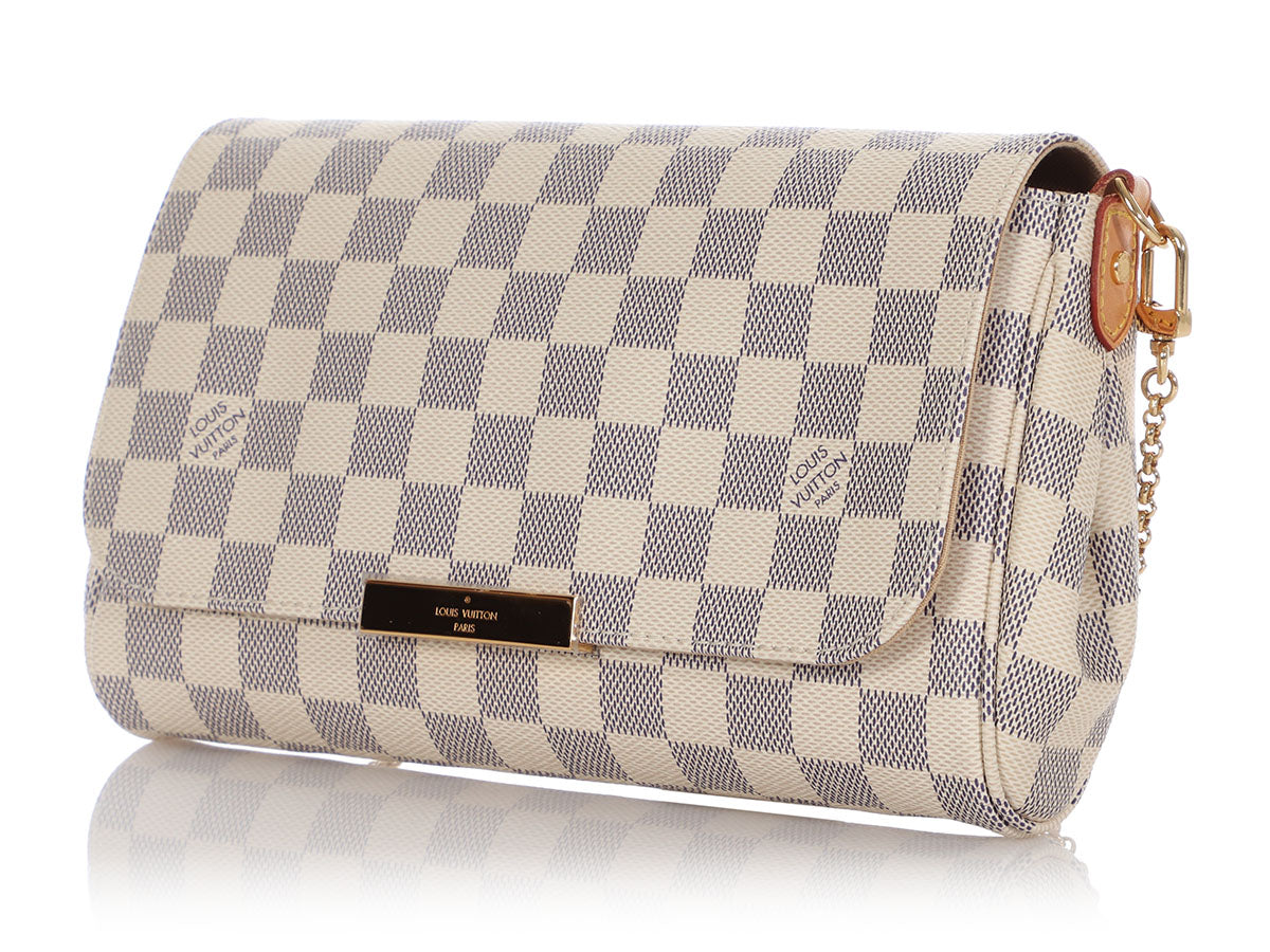 Louis Vuitton Favorite MM Damier Azur Crossbody Bag