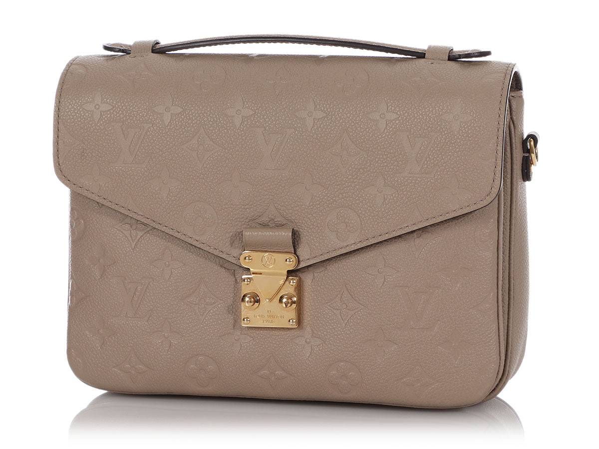 Louis Vuitton Pochette Metis Monogram Empreinte Leather Neutral 2252851