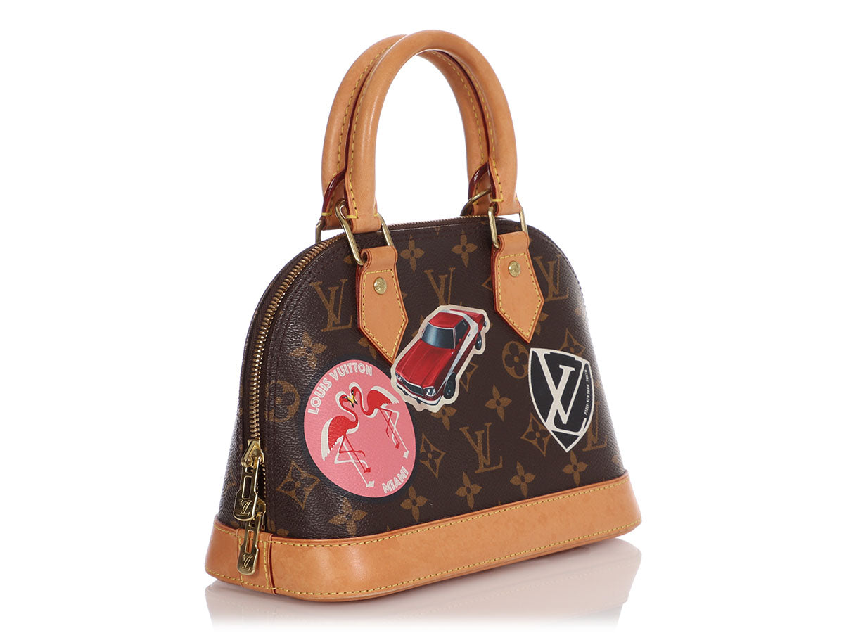 Louis Vuitton Alma Bb World Tour In Monogram Canvas