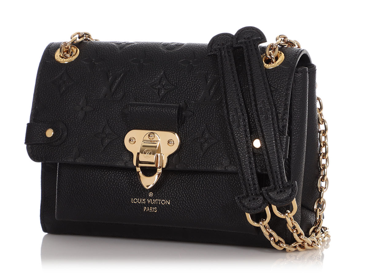 Louis Vuitton Vavin BB embossed black noir Monogram Empreinte