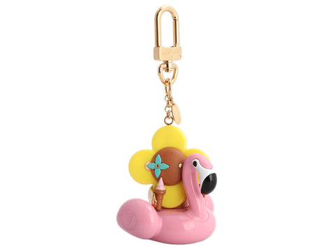 Louis Vuitton Vivienne Flamingo Bag Charm and Key Holder