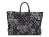 Louis Vuitton Blue Denim Monogram Tapestry Grand Sac