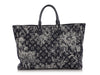 Louis Vuitton Blue Denim Monogram Tapestry Grand Sac