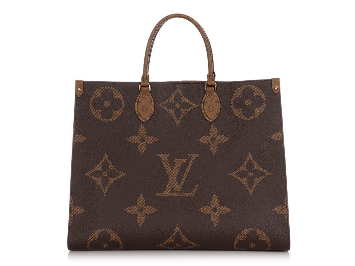 Louis Vuitton Onthego GM Reverse Monogram Giant Bag