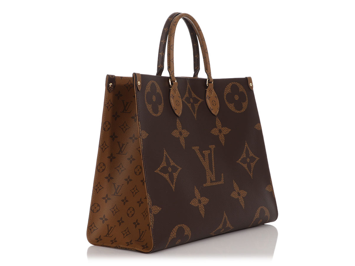 Louis Vuitton Onthego GM Monogram Reverse Monogram Giant