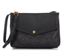 Louis Vuitton Black Monogram Empreinte Twice