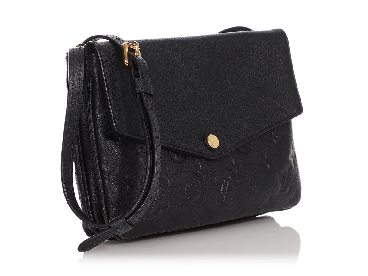 Louis Vuitton Montaigne 21 Black With Dust Bag – LUXZILLA