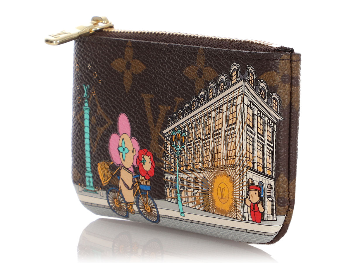 LV LOUIS VUITTON Animation Paris Holiday 2022 Key Pouch Card Holder Vi –  AYAINLOVE CURATED LUXURIES