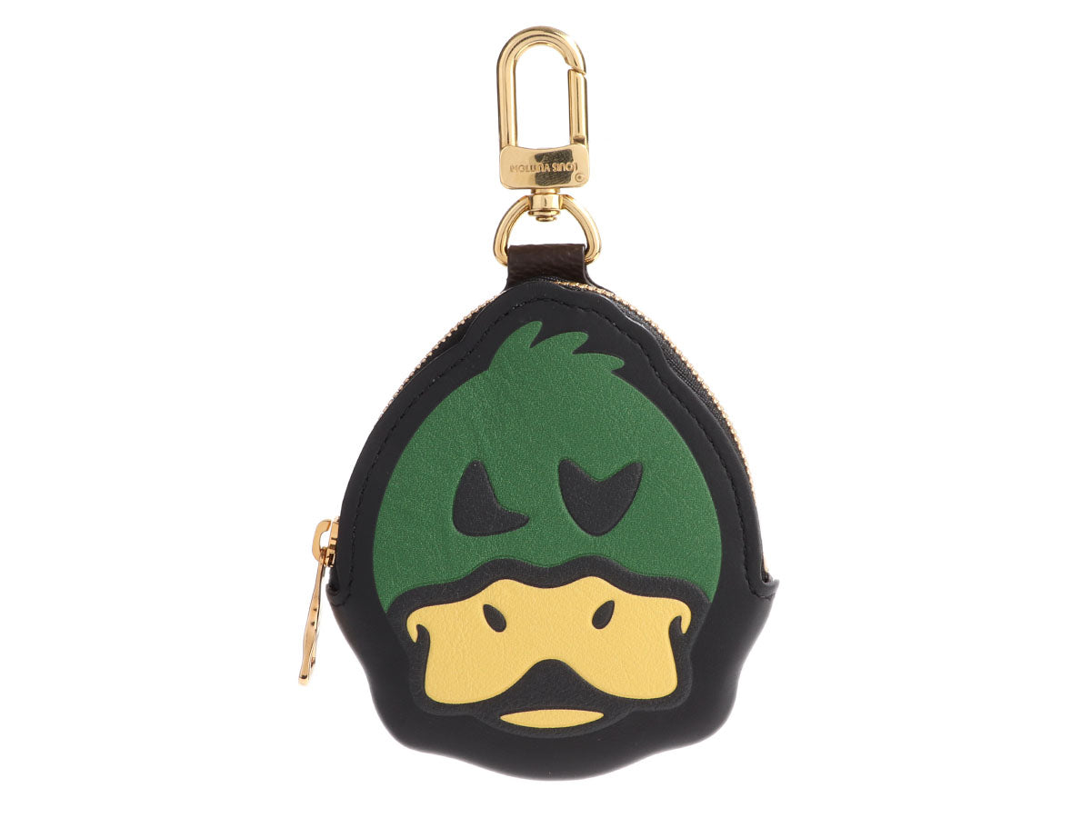 Louis Vuitton Brown LV x Nigo Duck Coin Pouch