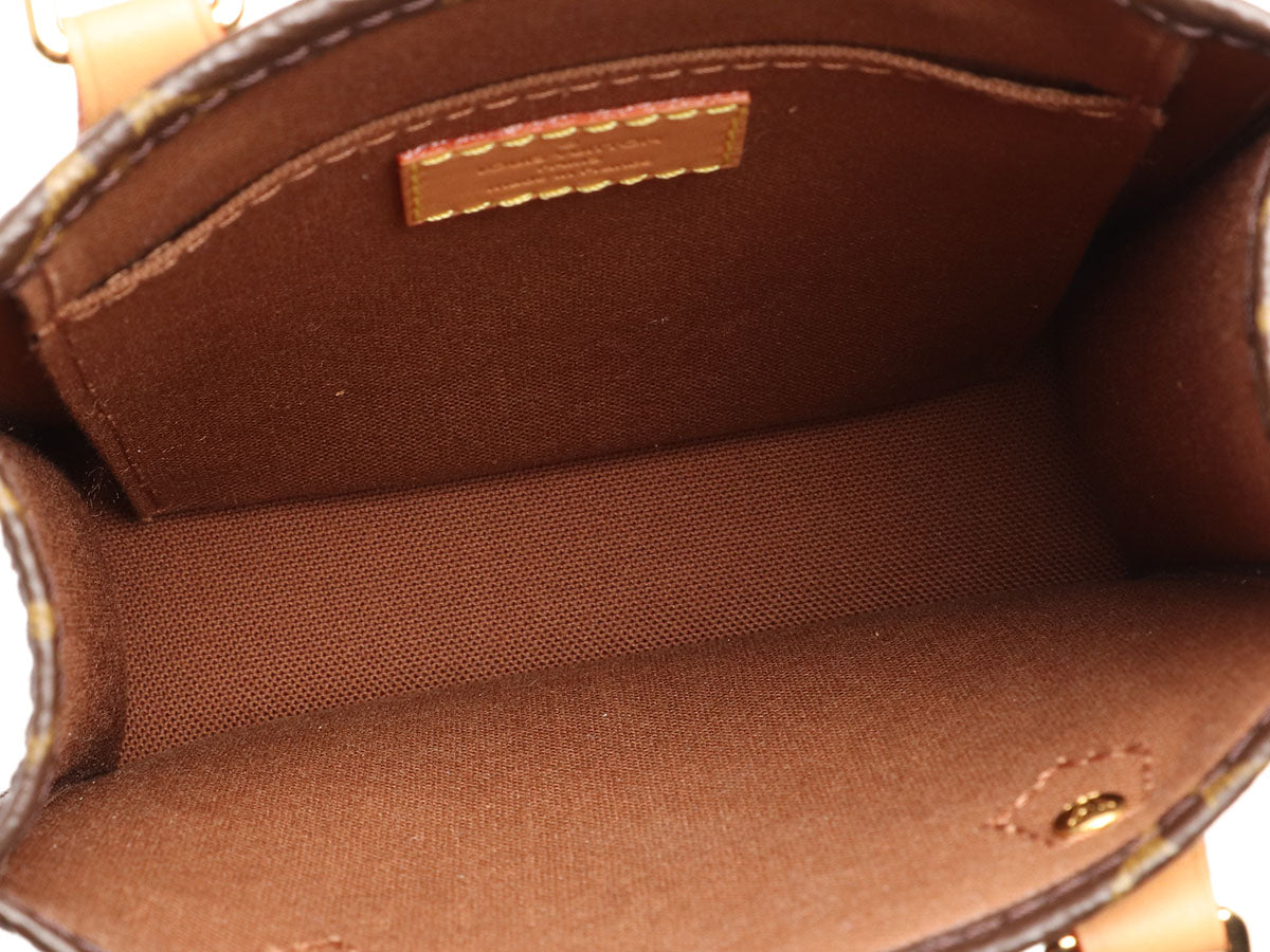 Louis Vuitton Monogram Petit Sac Plat - Brown Mini Bags, Handbags