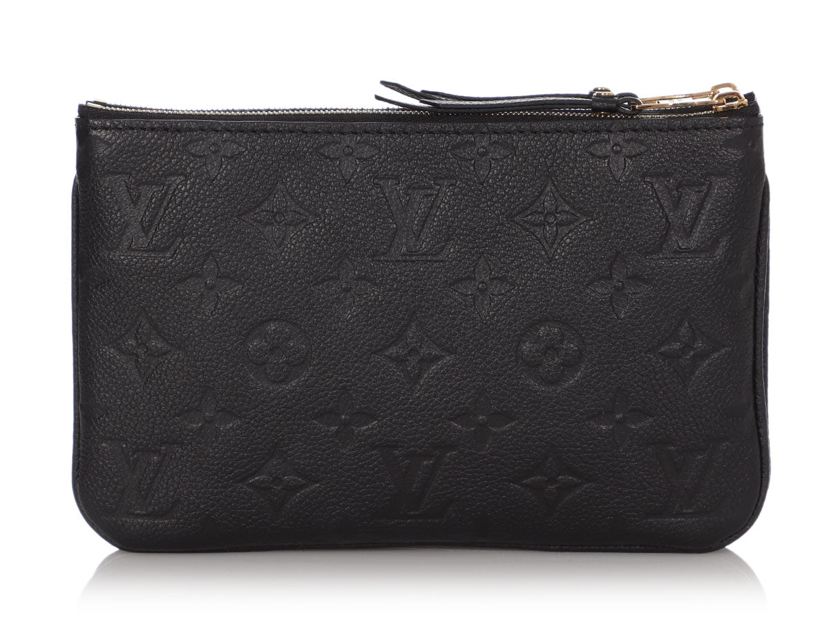 Louis Vuitton Monogram Double Zip Pochette - Ann's Fabulous Closeouts