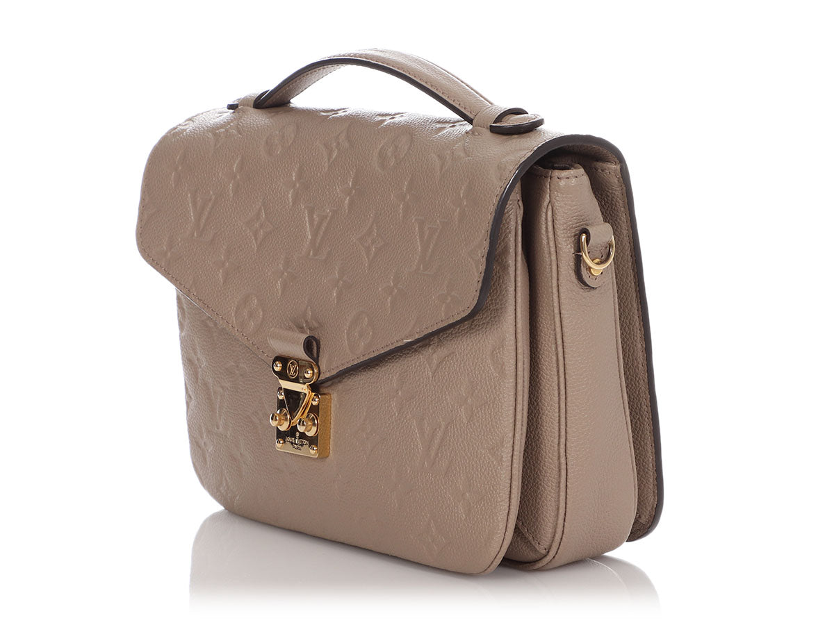 Louis Vuitton Félicie Pochette Turtledove Monogram Empreinte