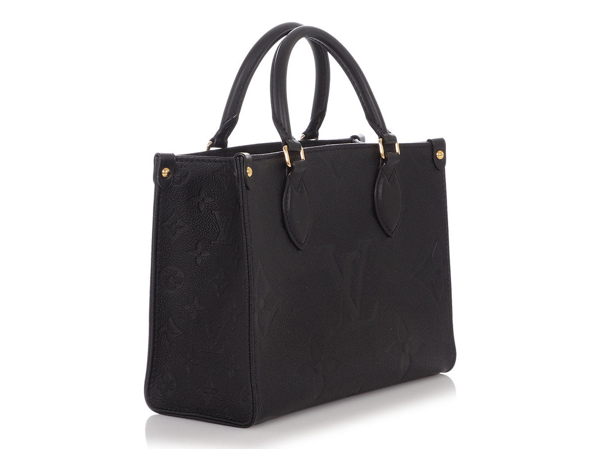 Louis Vuitton Onthego PM Monogram Empreinte Tote Shoulder Bag