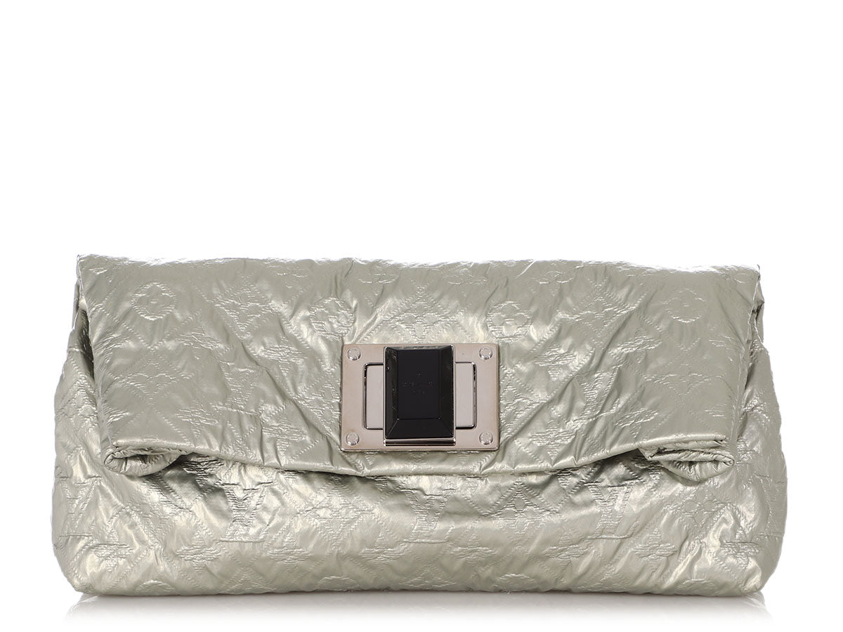 Louis Vuitton Silver Limelight Altair Clutch