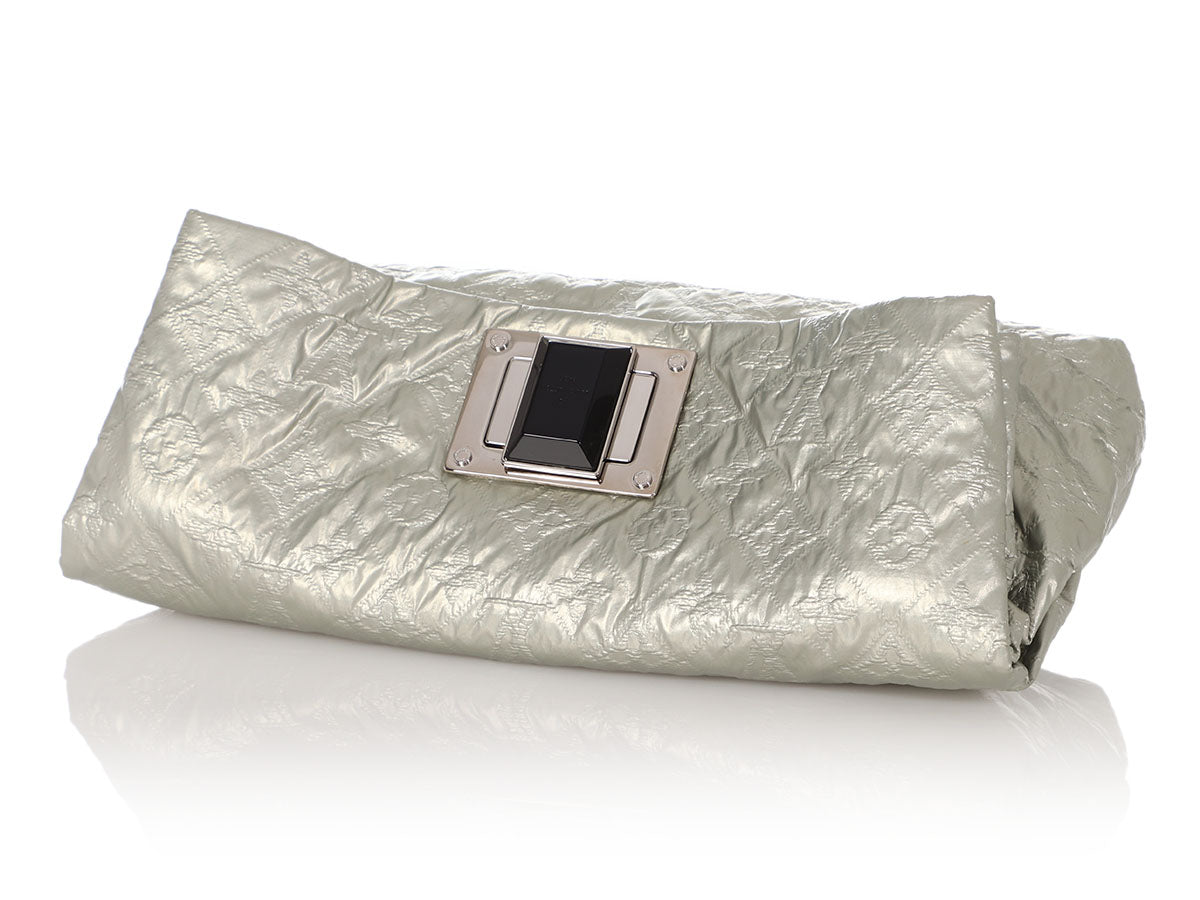 Louis Vuitton Silver Limelight Altair Clutch